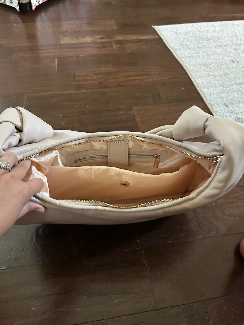 Melie Bianco x Anthropologie Bridgette
Satchel Double-Knot Bag NWT - Picture 6 of 12
